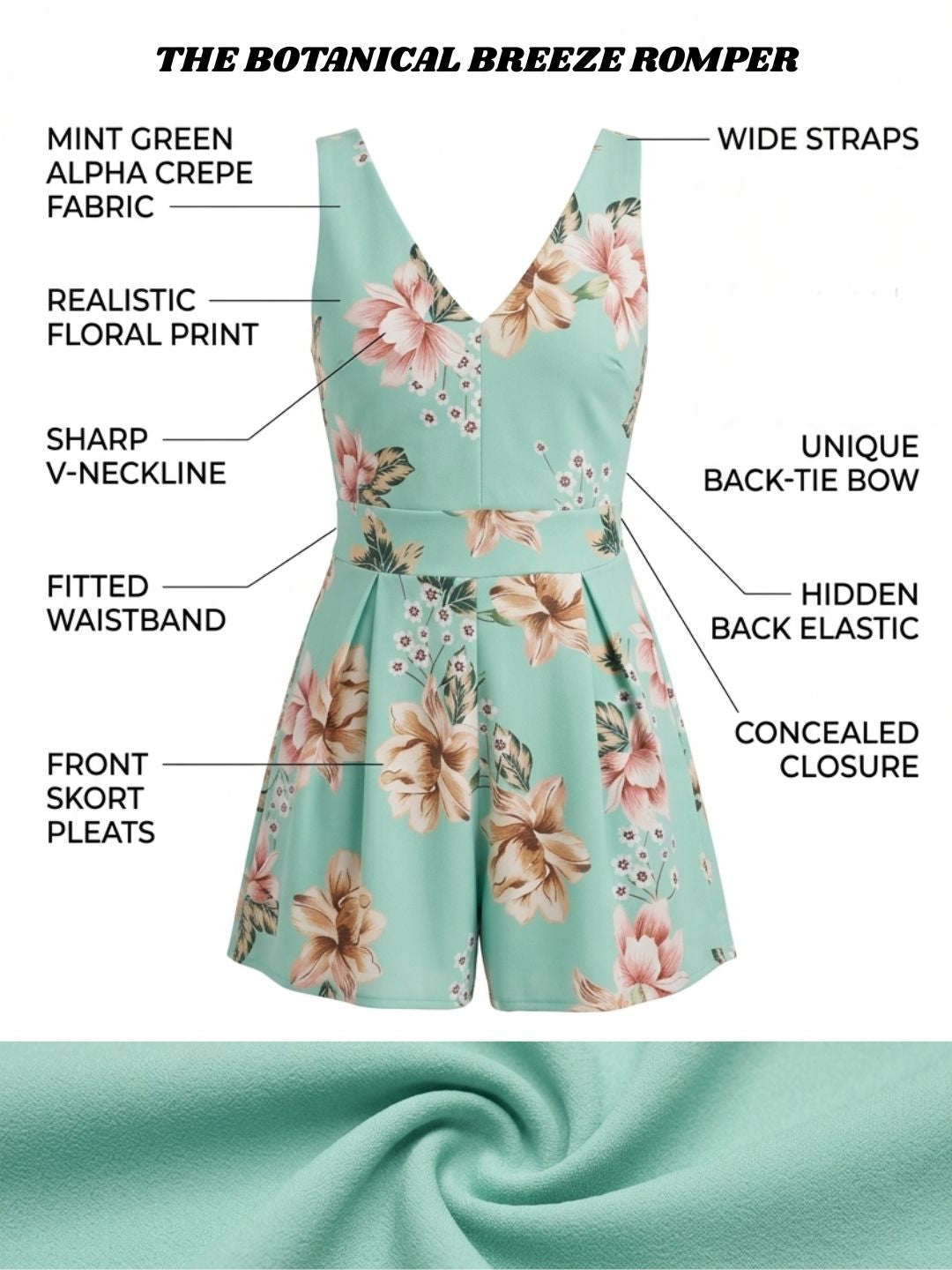 THE BOTANICAL BREEZE SHORT JUMPSUIT PACK