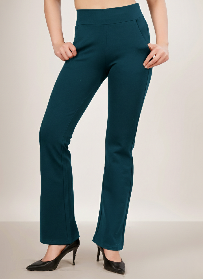 URBAN CONTOUR BELL BOTTOM HIGH WAIST JEGGING PACK