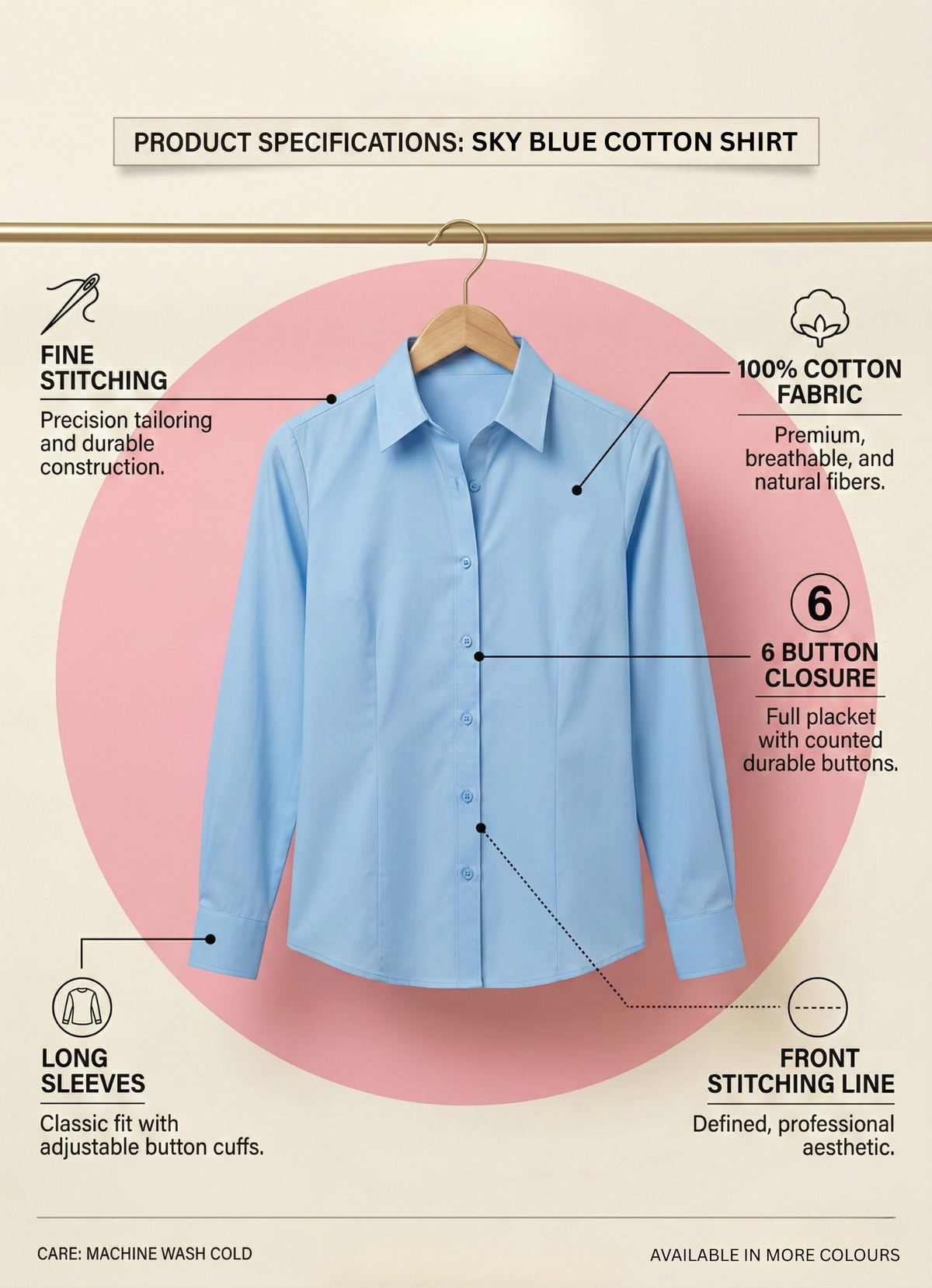 FORMAL COTTON FULL SLEEVE SHIRT PACK