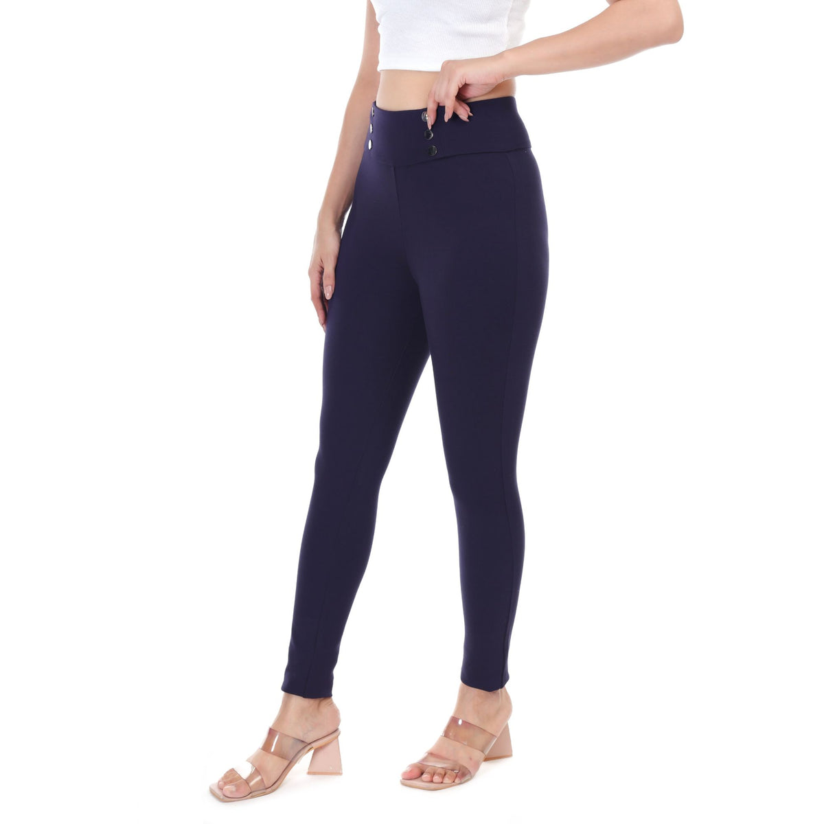 BUTTONED GRACE BELTED JEGGING PACK