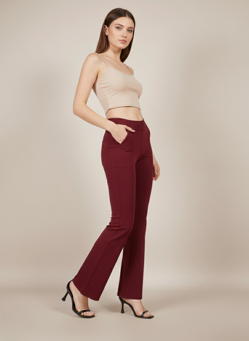 URBAN CONTOUR BELL BOTTOM HIGH WAIST JEGGING PACK