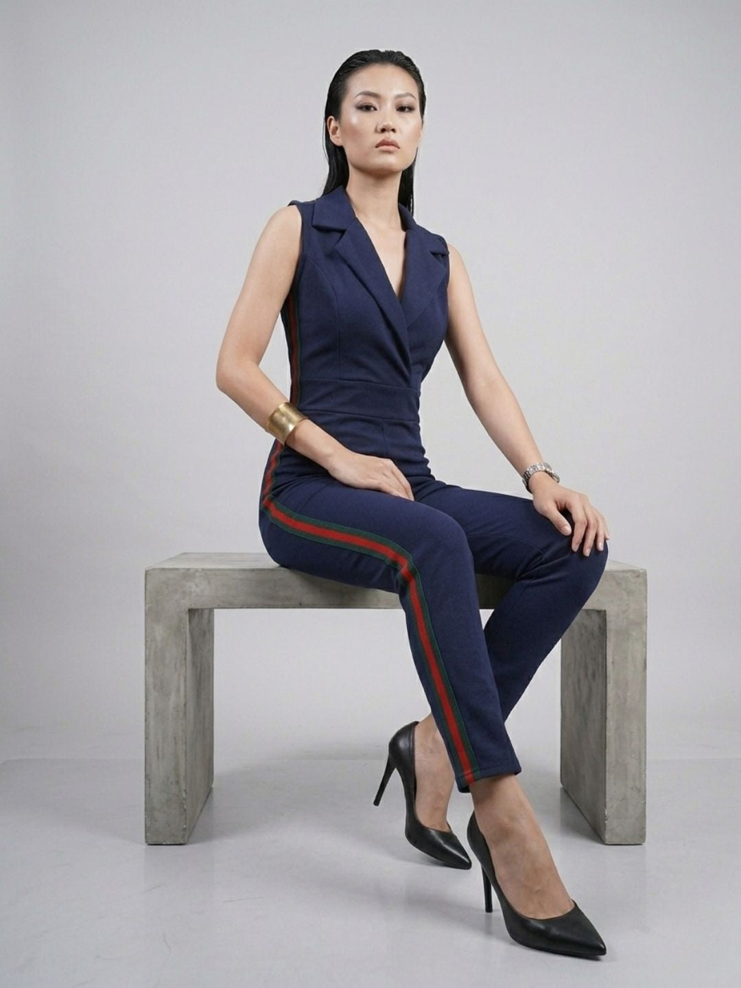 SIDE STRIPED JUMPSUIT PACK