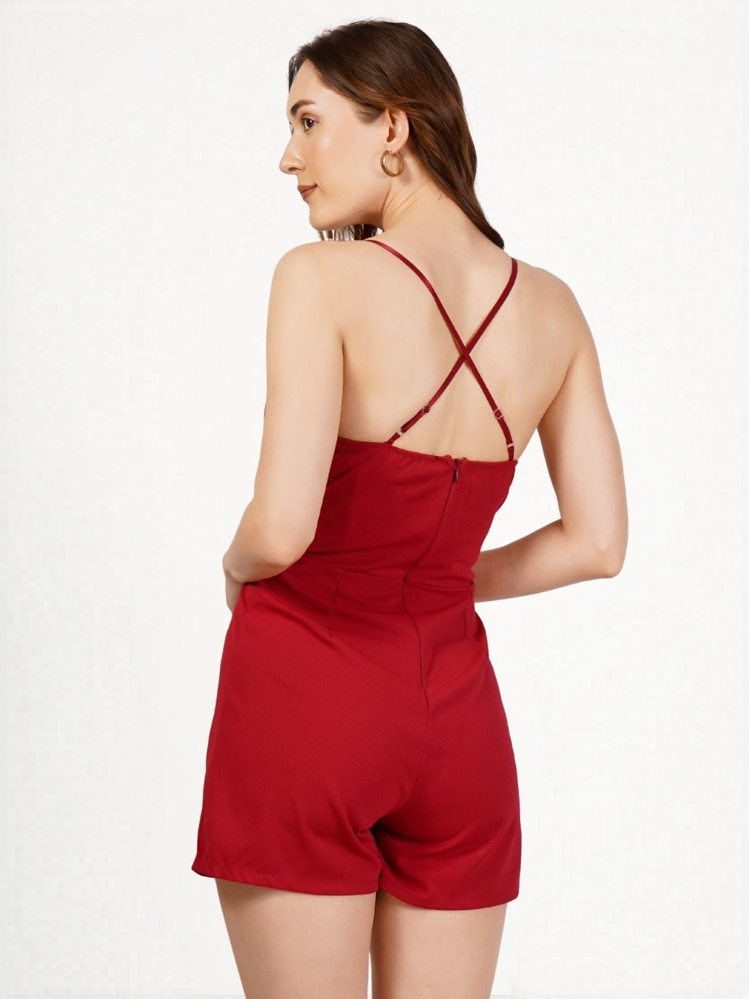EMBROIDERED STRAPPY SHORT JUMPSUIT PACK