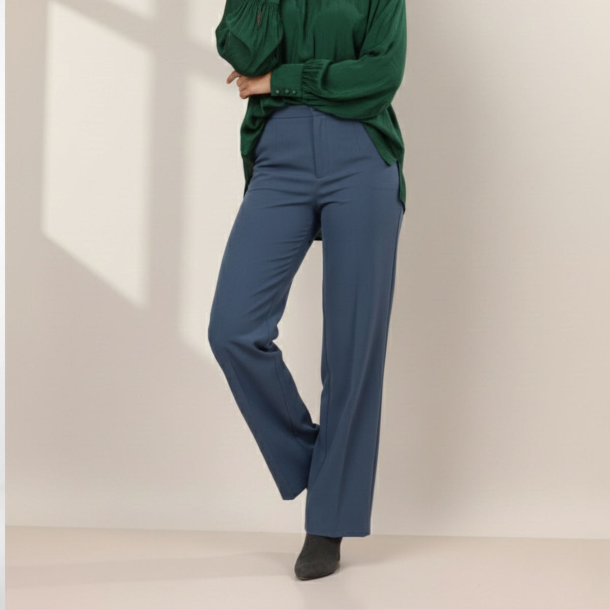 SINGLE BUTTON HIGH RISE FORMAL PANTS PACK
