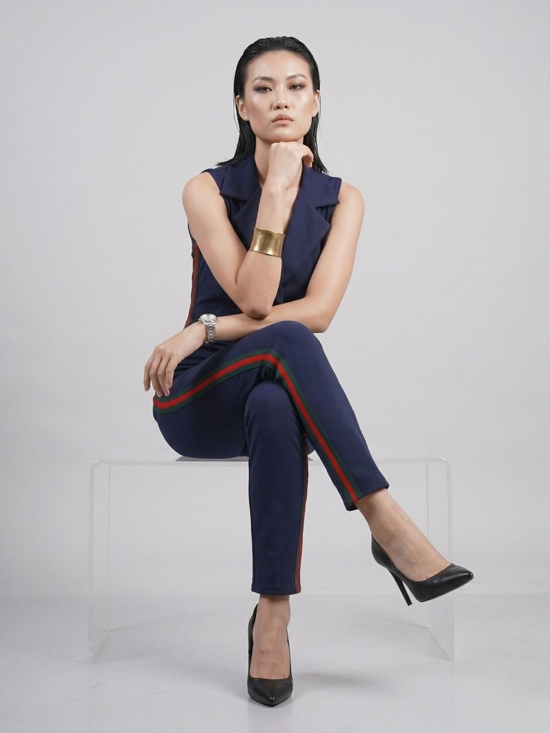 SIDE STRIPED JUMPSUIT PACK