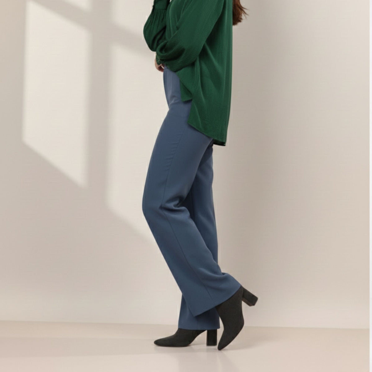 SINGLE BUTTON HIGH RISE FORMAL PANTS PACK
