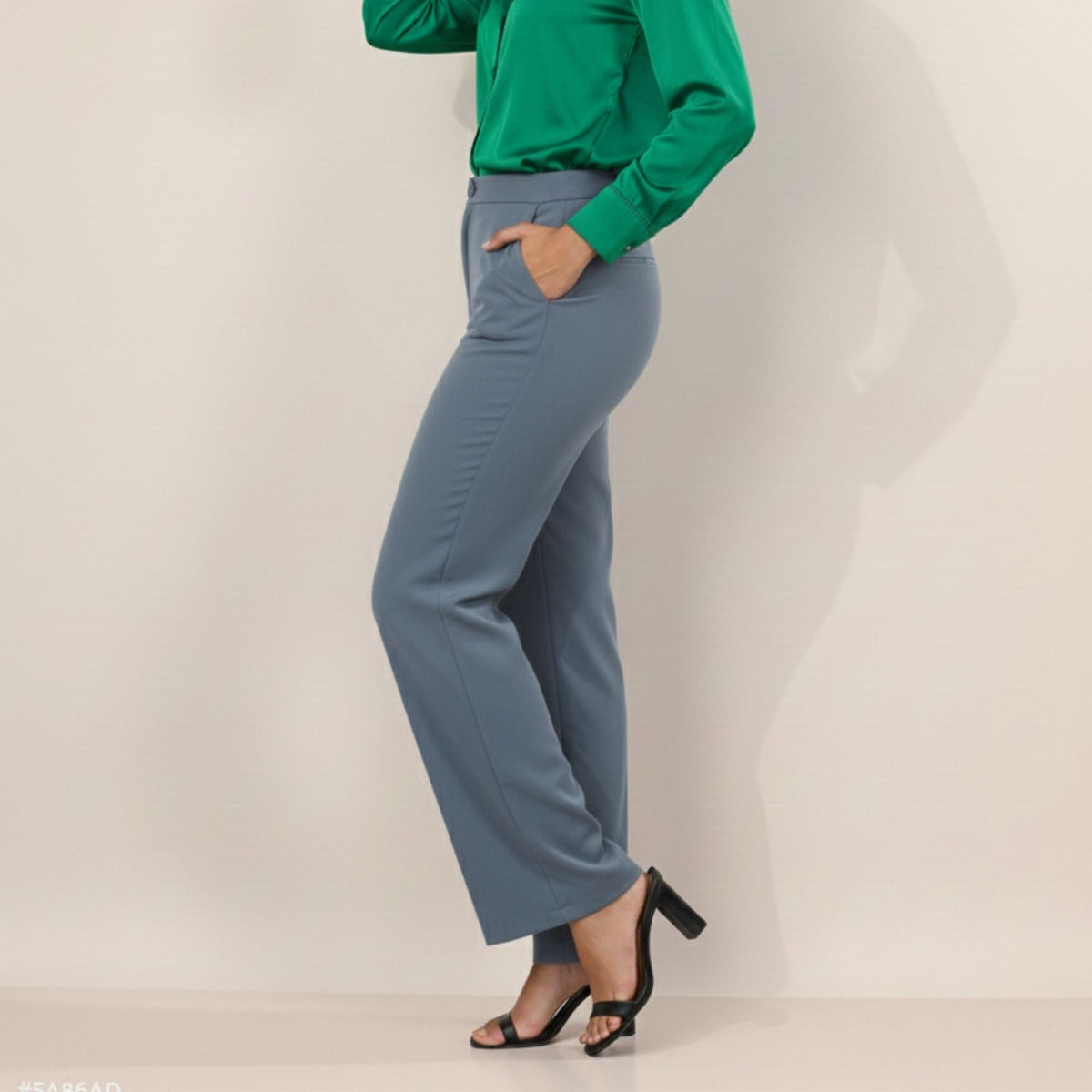 SINGLE BUTTON HIGH RISE FORMAL PANTS PACK