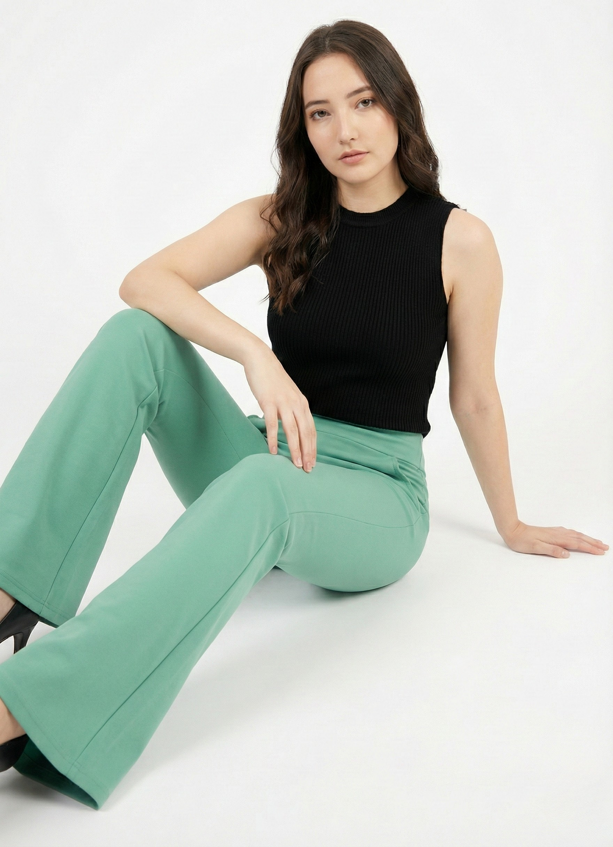 URBAN CONTOUR BELL BOTTOM HIGH WAIST JEGGING PACK
