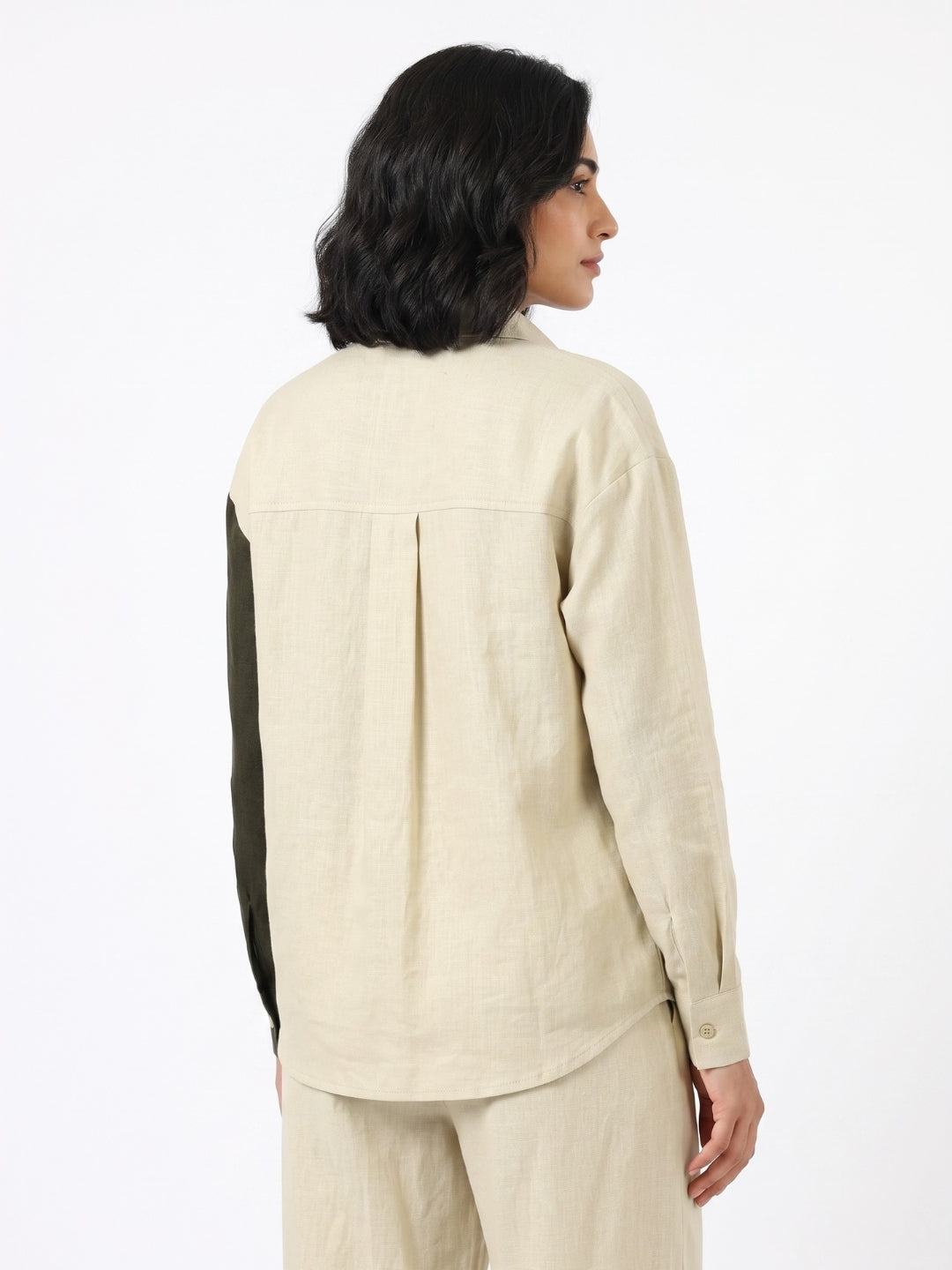 CHIC CONTRAST LINEN CO-ORD SET PACK