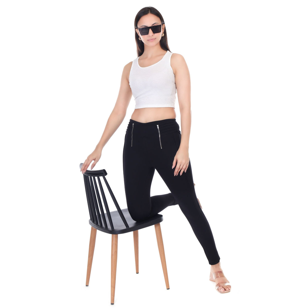 URBAN STRETCH ZIP UP JEGGING PACK