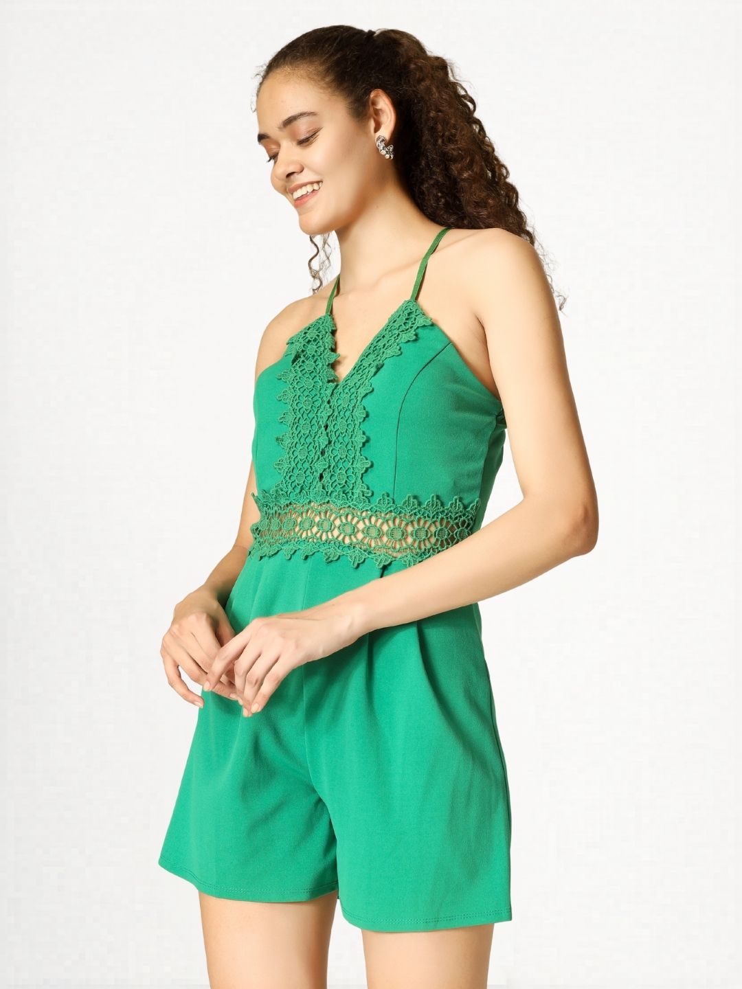 EMBROIDERED STRAPPY SHORT JUMPSUIT PACK