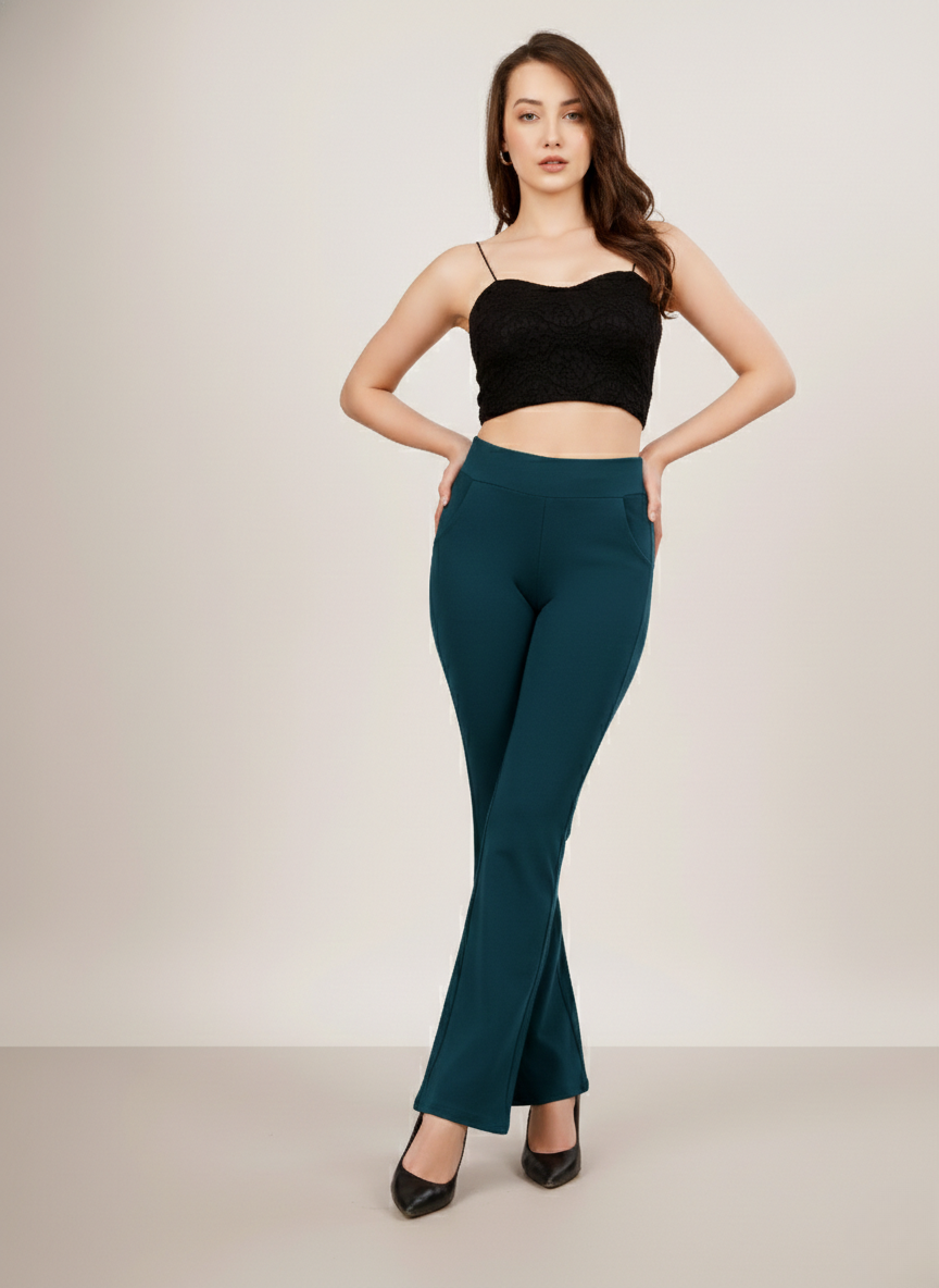URBAN CONTOUR BELL BOTTOM HIGH WAIST JEGGING PACK