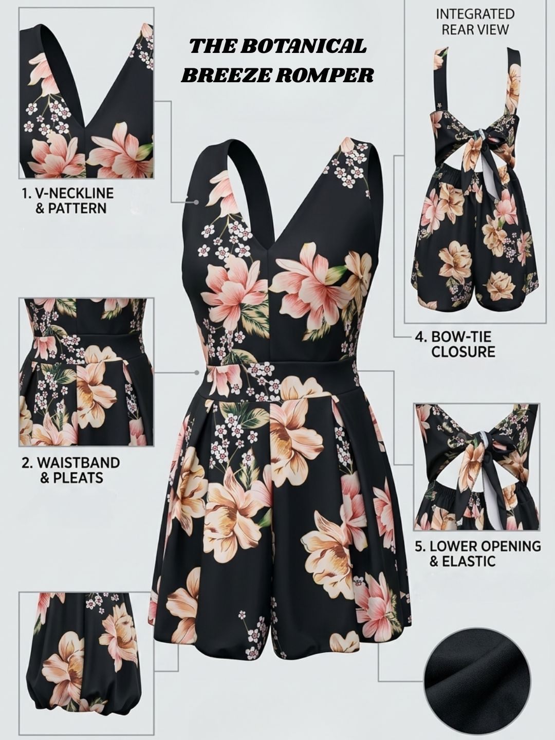 THE BOTANICAL BREEZE SHORT JUMPSUIT PACK