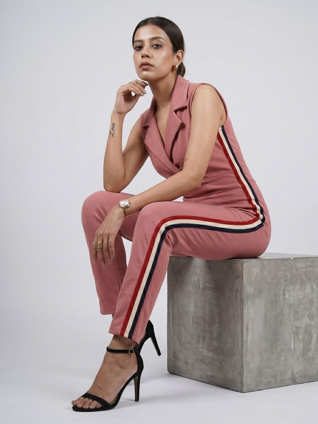 SIDE STRIPED JUMPSUIT PACK