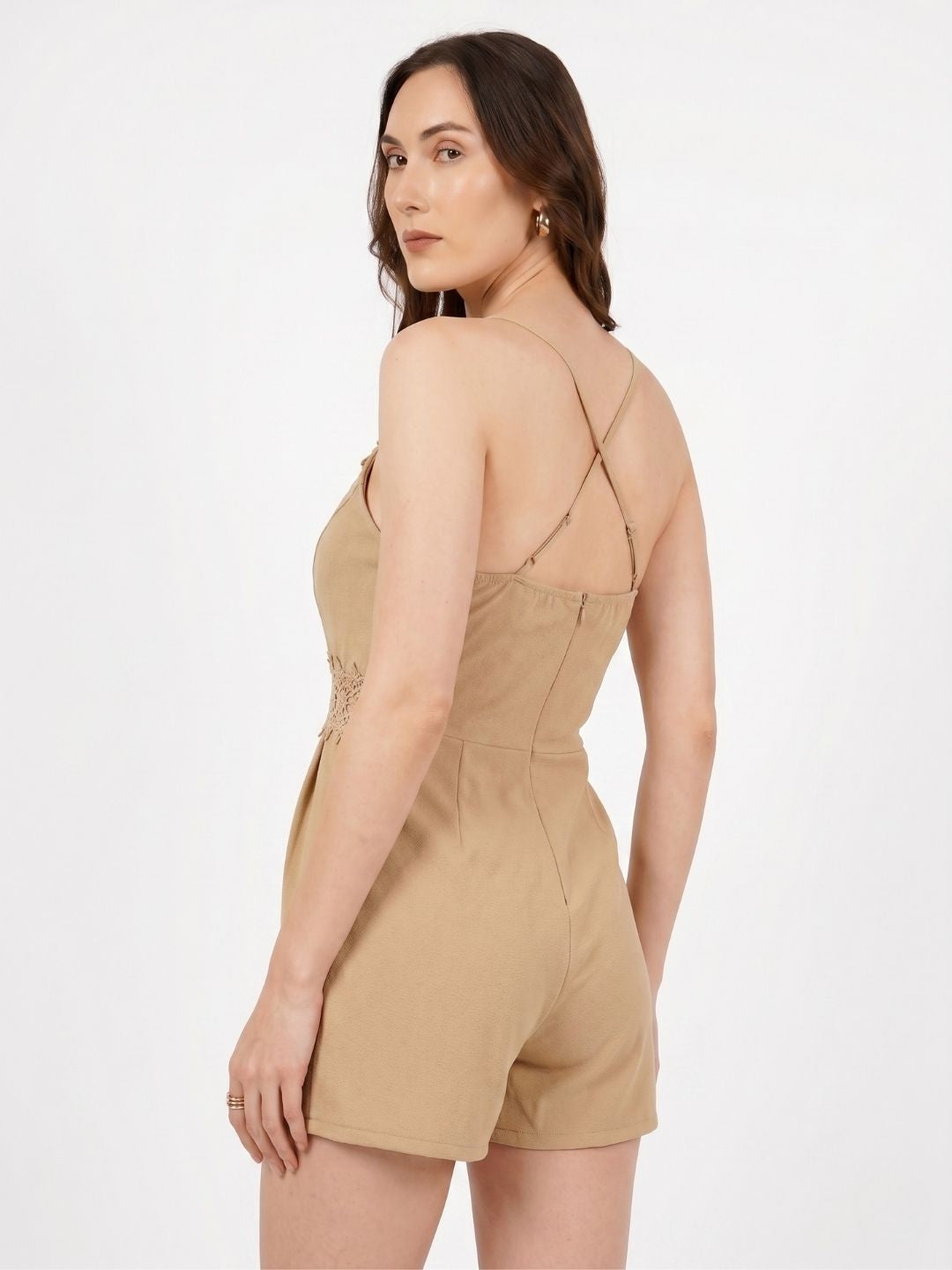 EMBROIDERED STRAPPY SHORT JUMPSUIT PACK