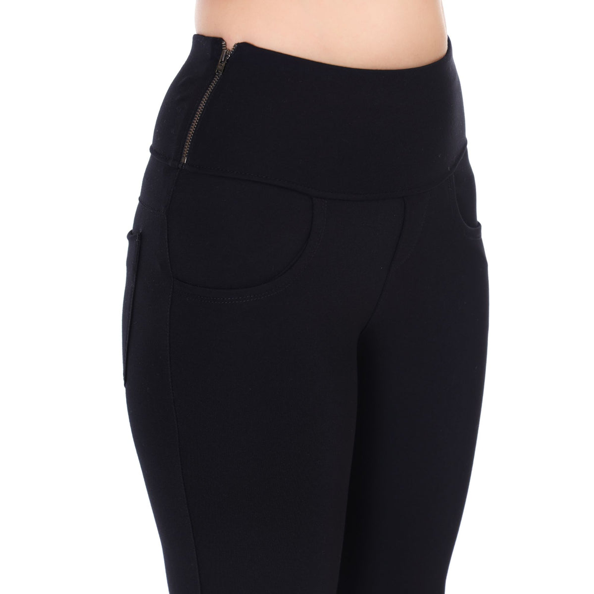 HIGH WAIST SIDE ZIP JEGGING PACK
