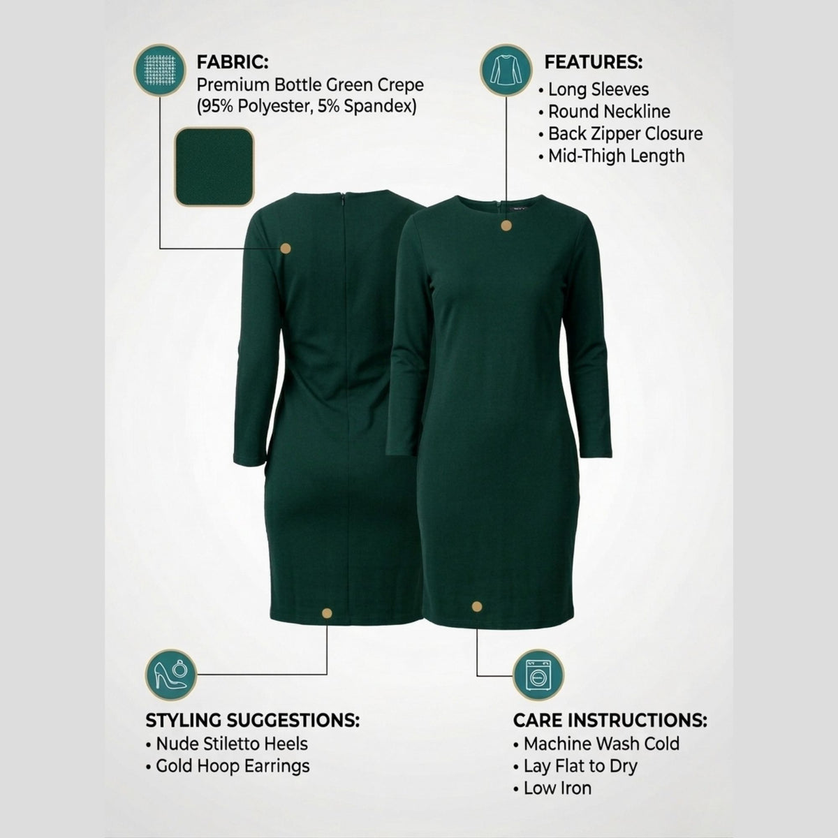 TIMELESS ELEGANCE FORMAL HALF SLEEVE DRESS PACK