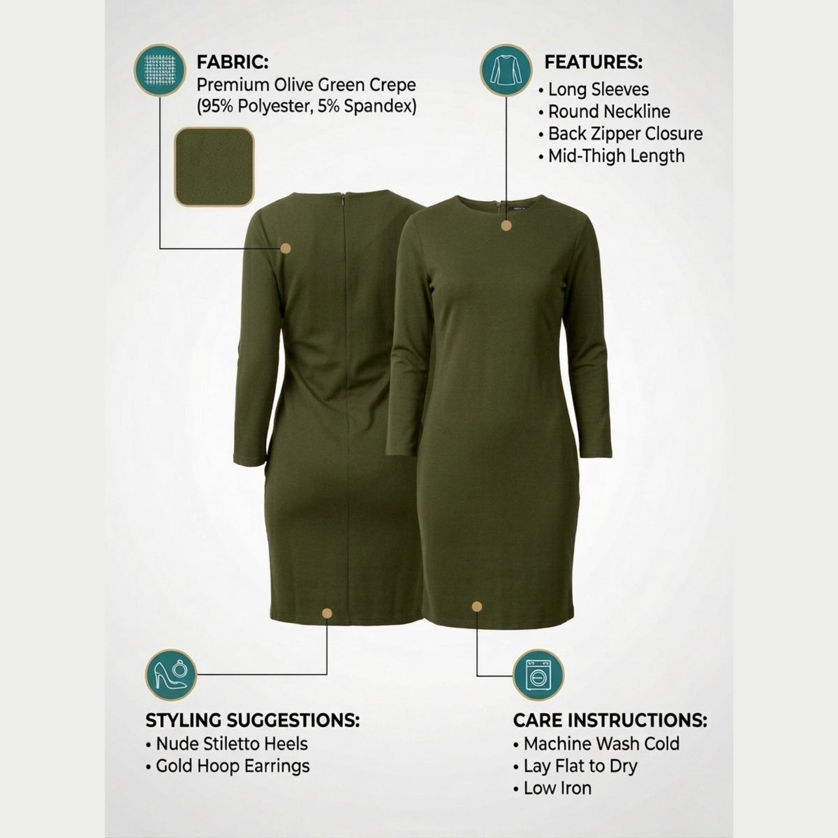 TIMELESS ELEGANCE FORMAL HALF SLEEVE DRESS PACK