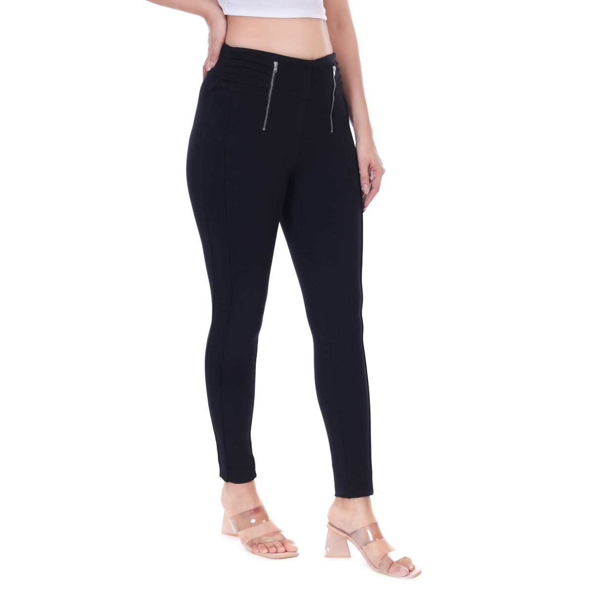 URBAN STRETCH ZIP UP JEGGING PACK