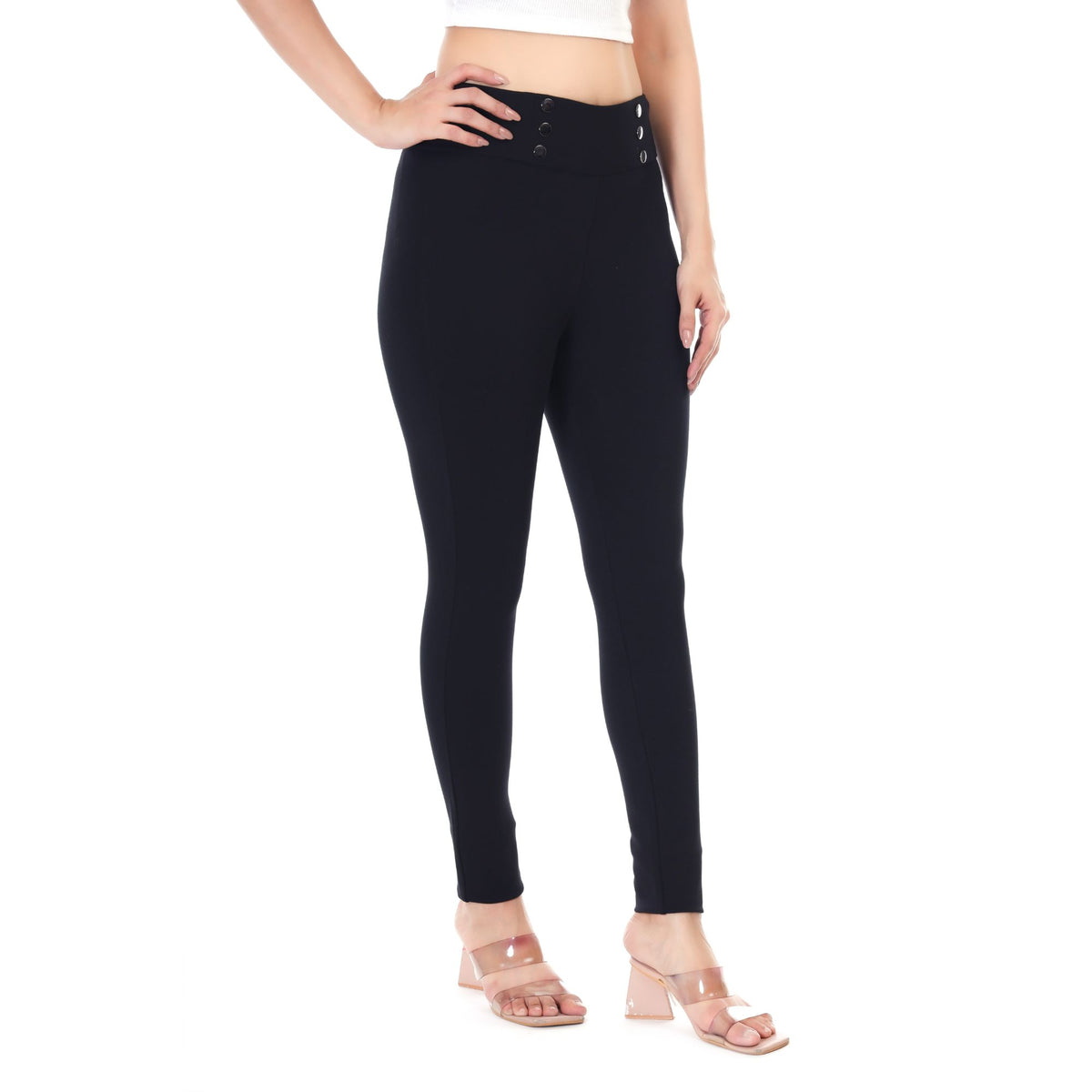 BUTTONED GRACE BELTED JEGGING PACK