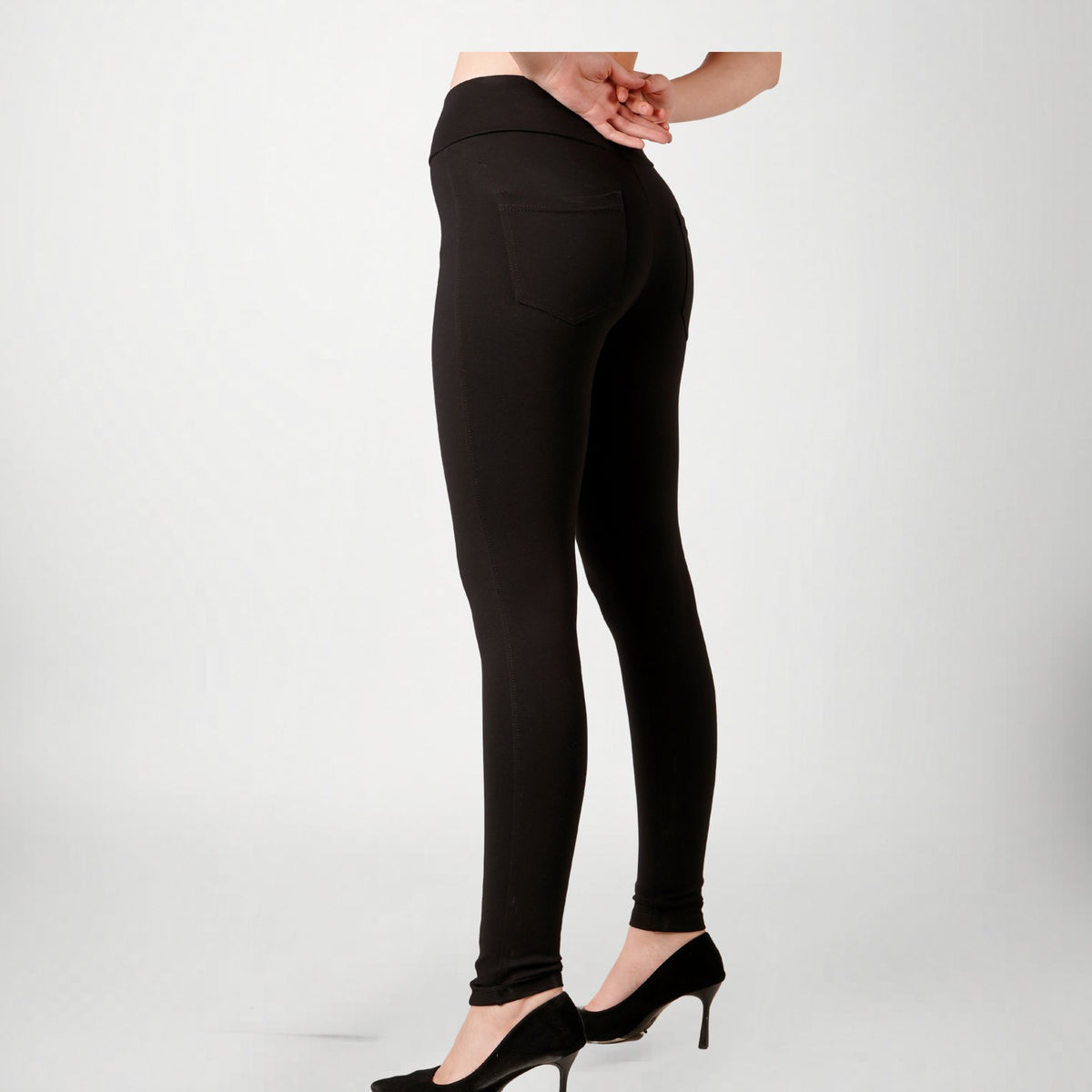 CHIC RISE BACK POCKET JEGGING PACK