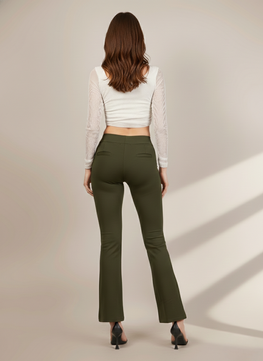 URBAN CONTOUR BELL BOTTOM HIGH WAIST JEGGING PACK