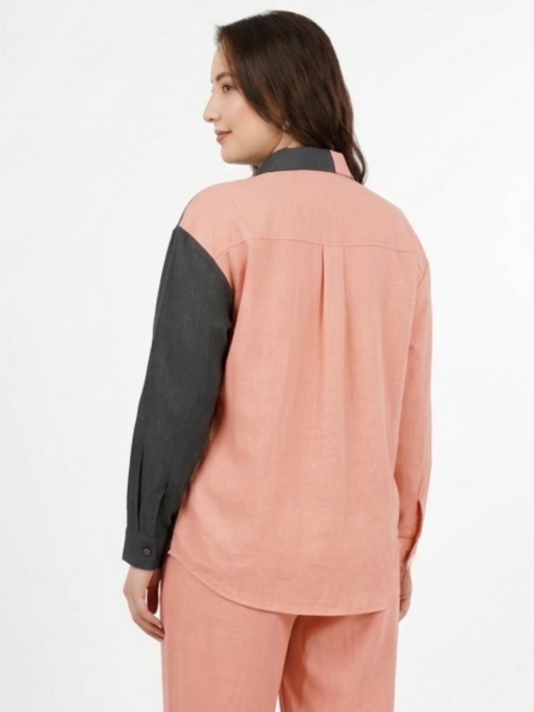 CHIC CONTRAST LINEN CO-ORD SET PACK