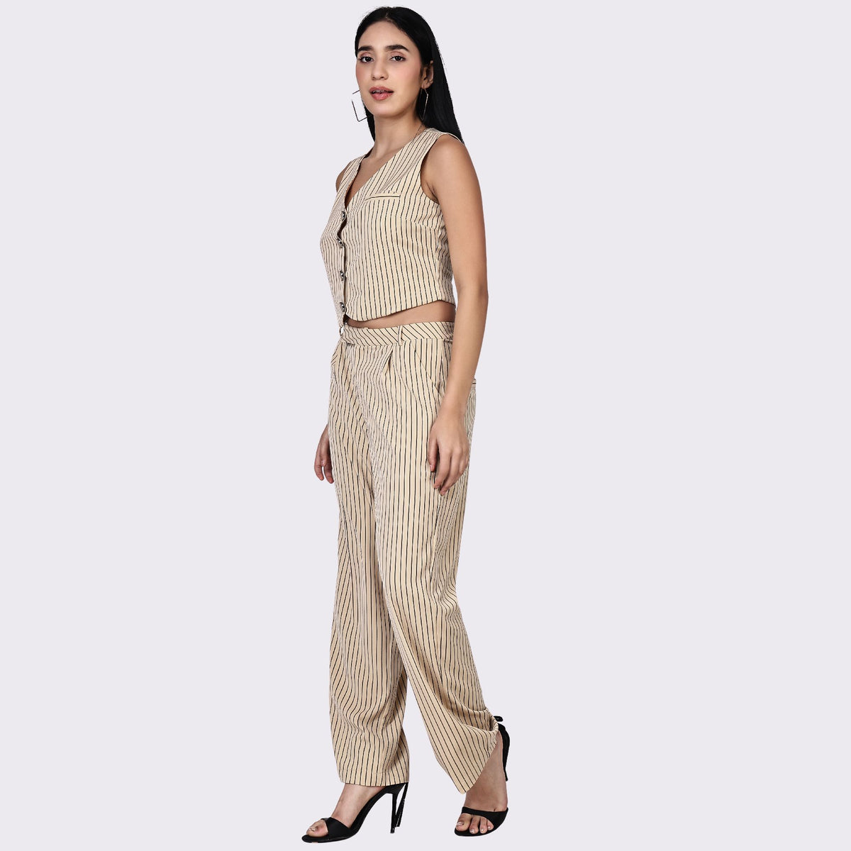 PINSTRIPE POWER CO-ORD SET PACK