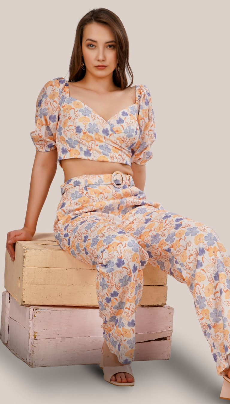 SUNSET BLOOM CO-ORD SET PACK