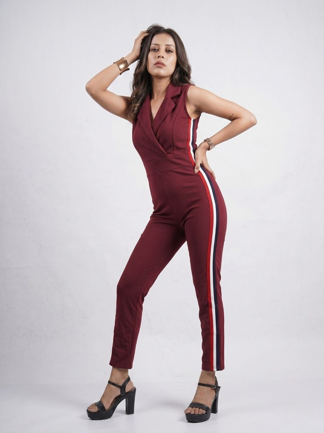 SIDE STRIPED JUMPSUIT PACK