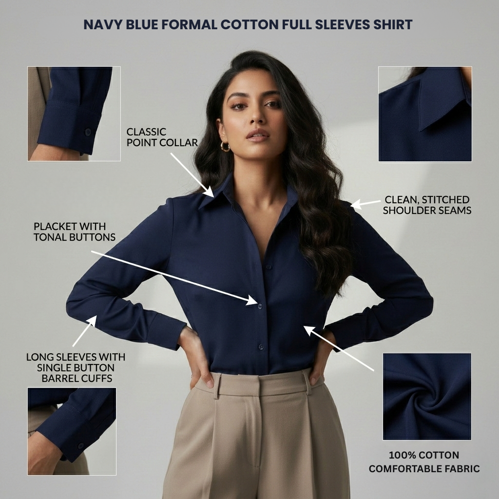 FORMAL COTTON FULL SLEEVE SHIRT PACK