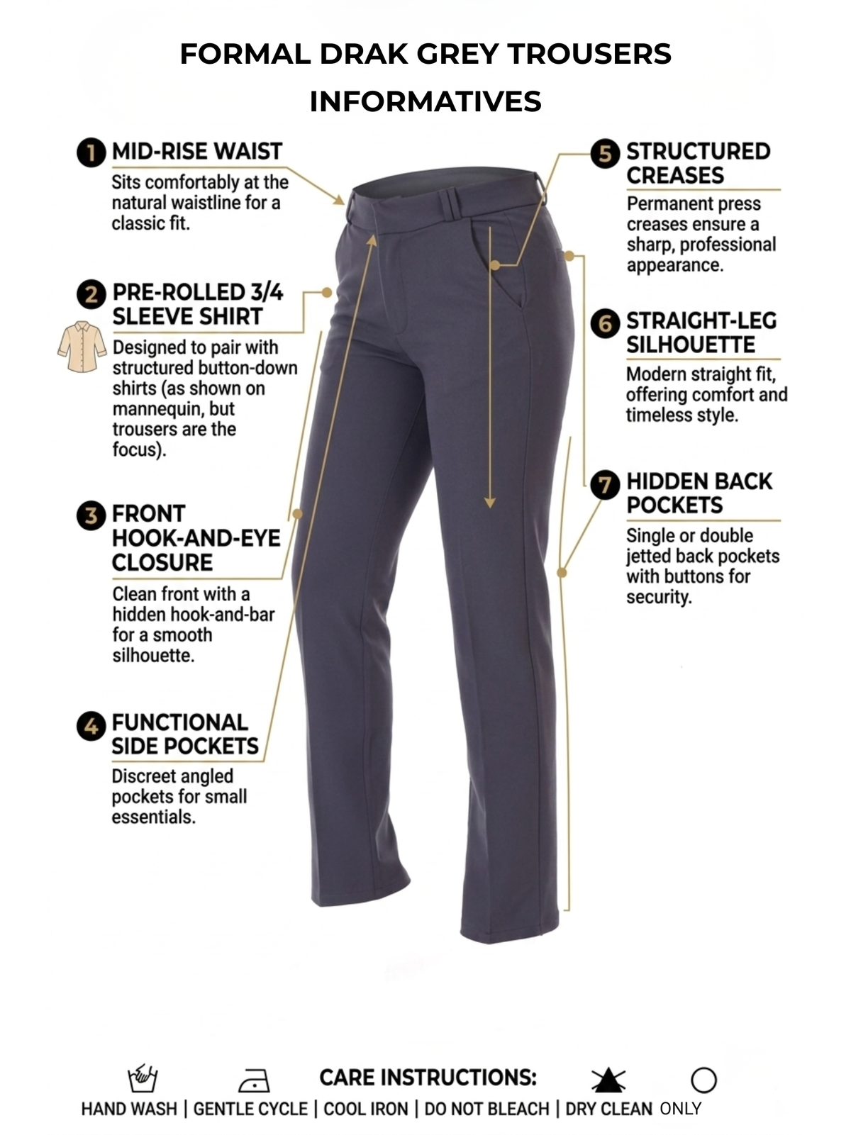 FORMAL STRAIGHT TROUSER PACK