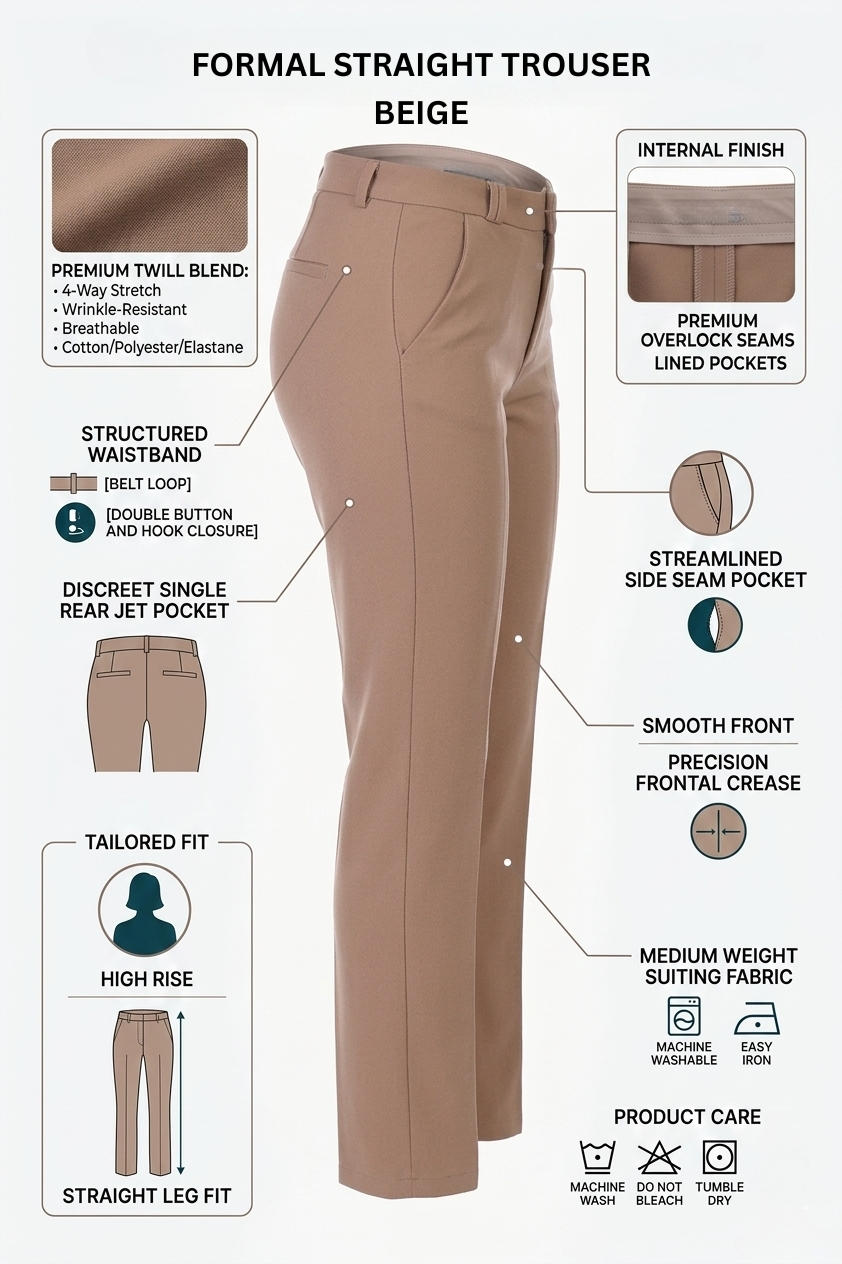 FORMAL STRAIGHT TROUSER PACK
