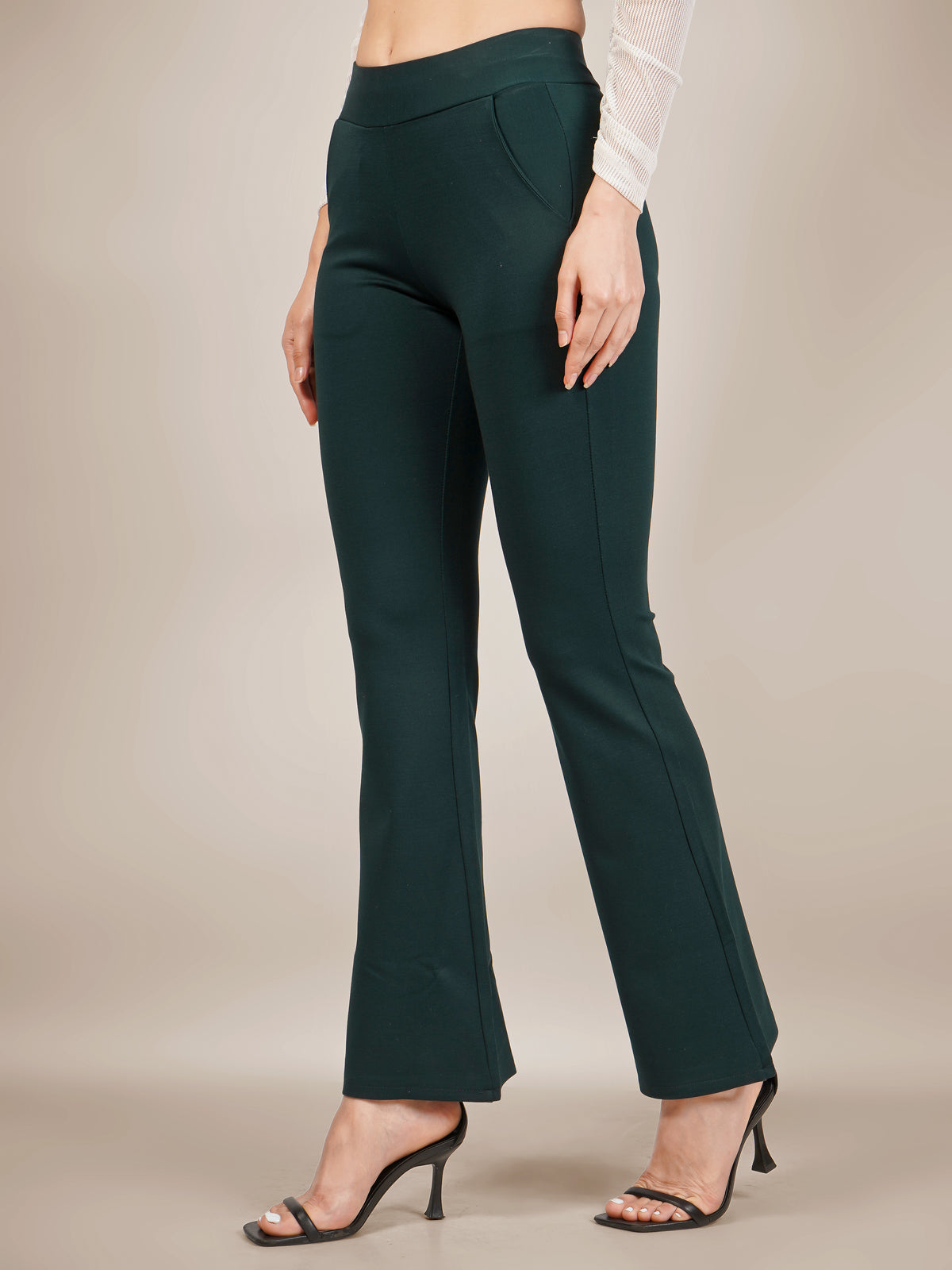 URBAN CONTOUR BELL BOTTOM HIGH WAIST JEGGING PACK