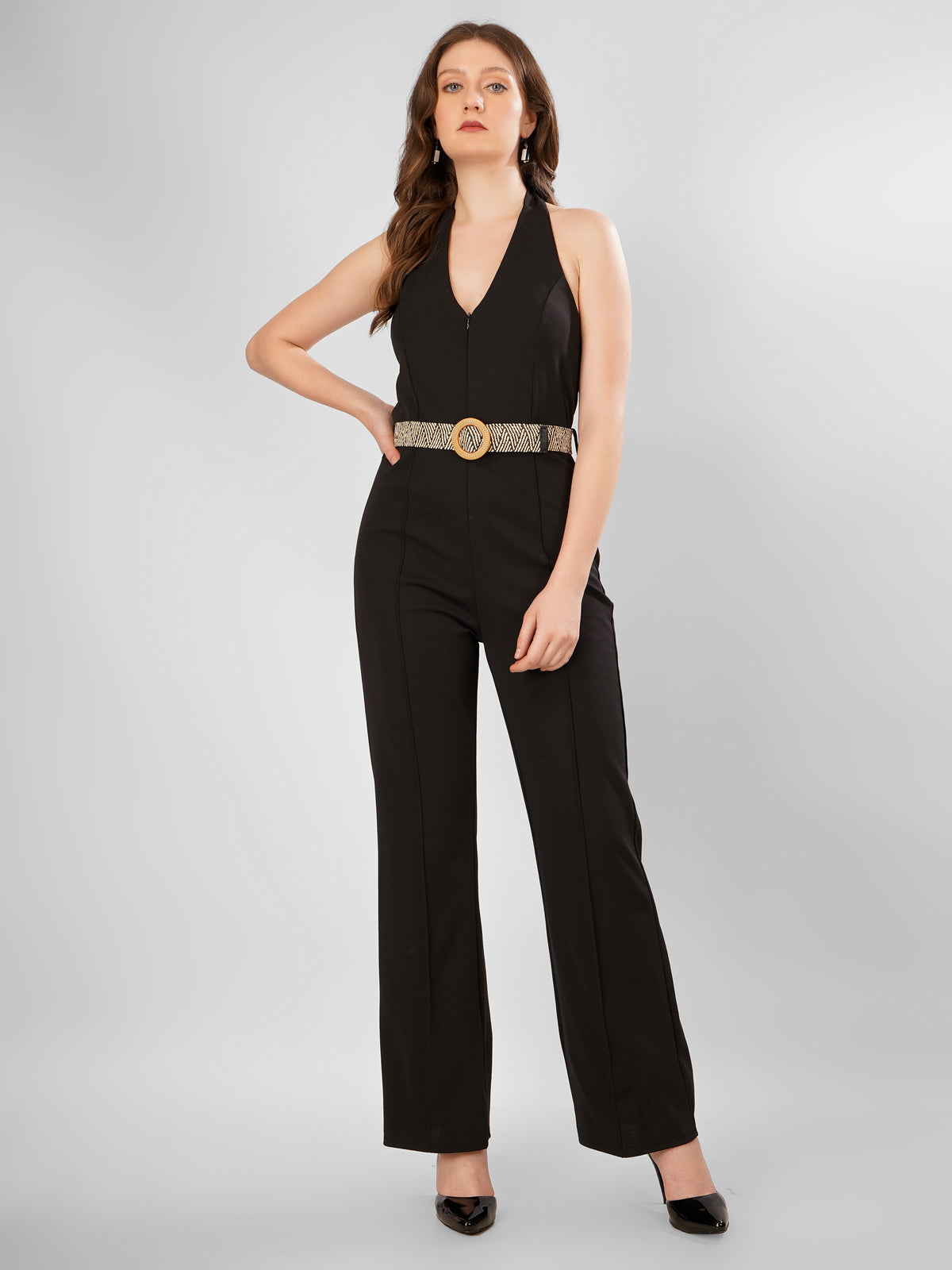 BACK KNOT BETLTED JUMPSUIT PACK