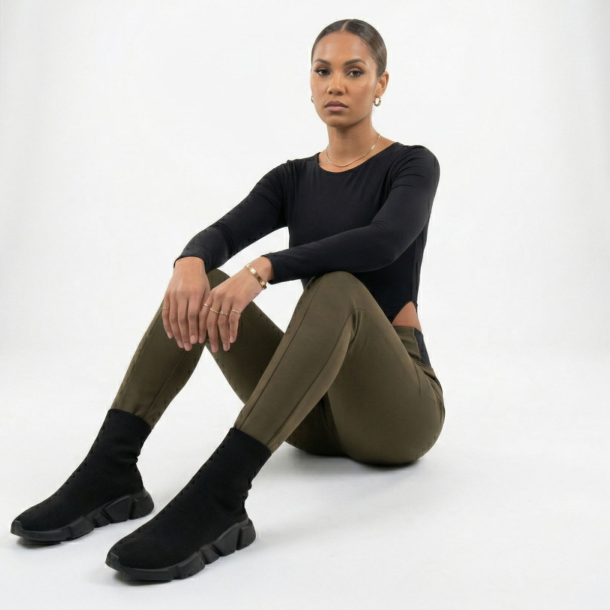 CASUAL WAIST FIT JEGGING PACK
