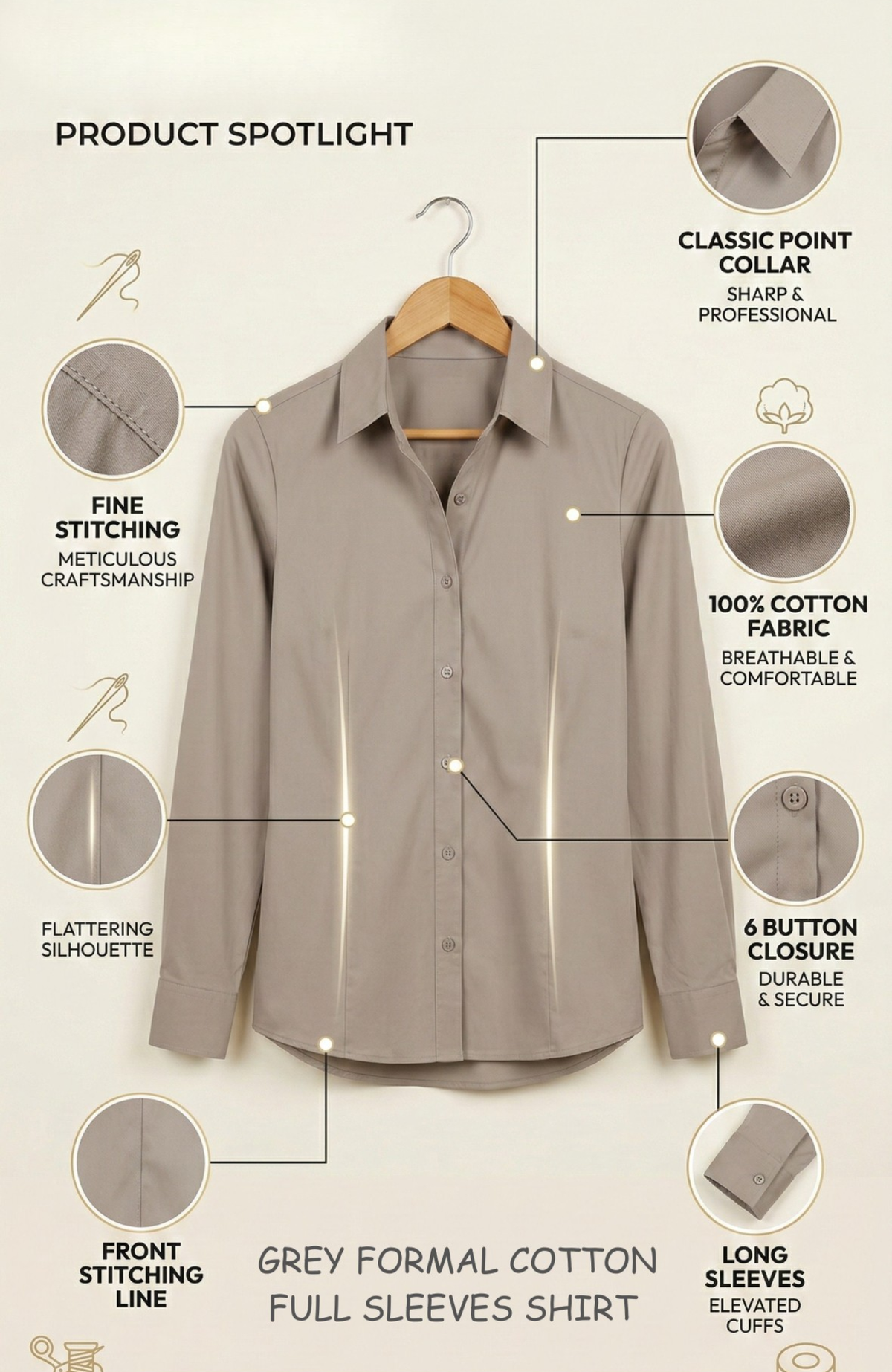 FORMAL COTTON FULL SLEEVE SHIRT PACK