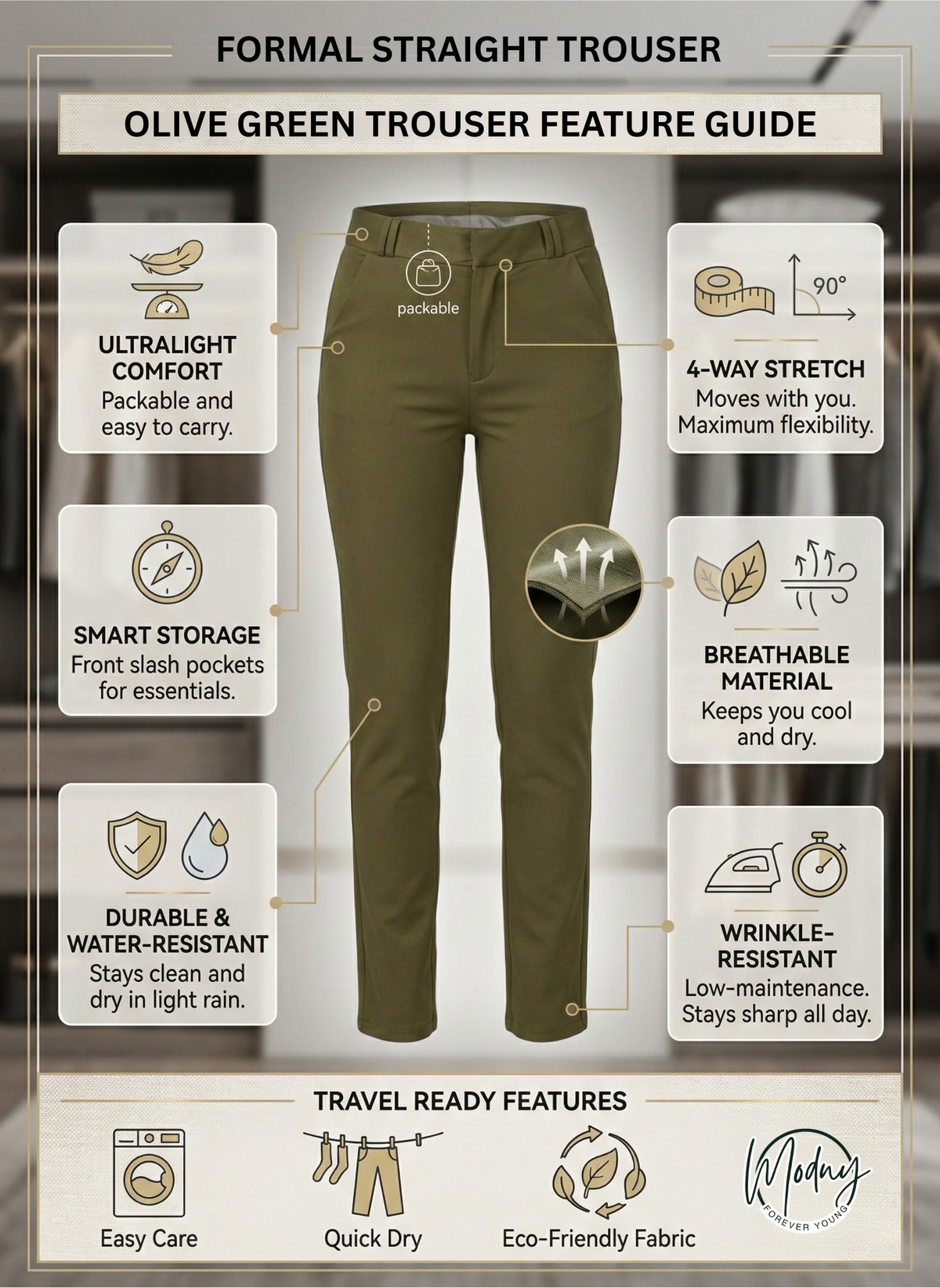 FORMAL STRAIGHT TROUSER PACK